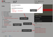 Functions of the development platform 6: Indexing